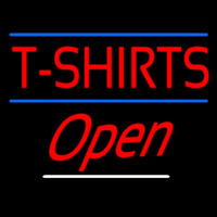 T Shirts Open Neontábla