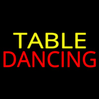 Table Dancing Neontábla