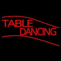 Table Dancing Neontábla