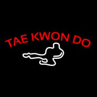 Tae Kwon Do Logo Neontábla