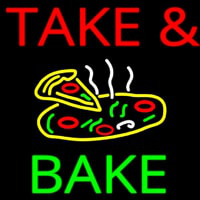Take And Bake Pizza Neontábla