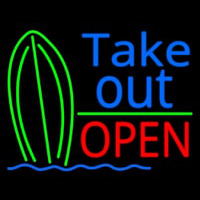 Take Out Bar Open 1 Neontábla