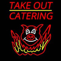 Take Out Catering Neontábla