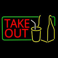 Take Out Neontábla