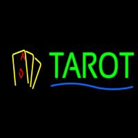 Tarot With Cards Neontábla