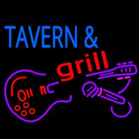 Tavern And Grill Guitar Neontábla