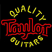 Taylor Quality Guitars Beer Sign Neontábla
