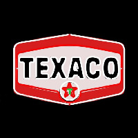 Te aco Gasoline Logo Neontábla