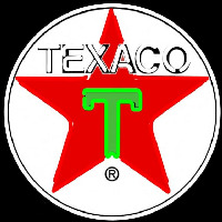 Te aco Logo Gasoline Neontábla