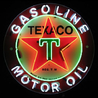 Te ico Gasoline Neontábla