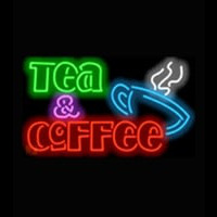Tea Coffee Neontábla