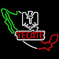 Tecate California Beer Sign Neontábla