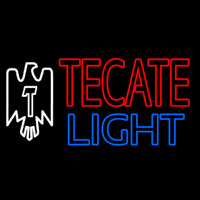 Tecate Light Logo Neontábla