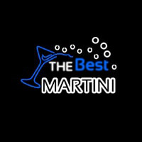 The Best Martini Neontábla