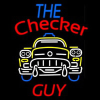 The Checker Guy Neontábla