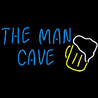 The Man Cave Glass Neontábla