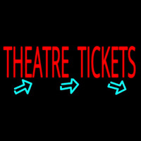 Theatre Tickets Neontábla