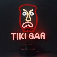 Tiki Bar Desktop Neontábla