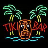 Tiki Bar Palm Beach Neontábla