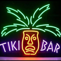 Tiki Bar Paradise Palm Sör Kocsma Nyitva Neontábla