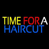 Time For A Haircut Neontábla