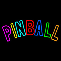 Tourquoise Pinball 2 Neontábla