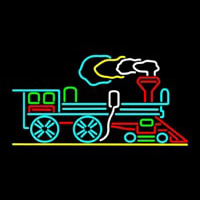 Train Logo 1 Neontábla