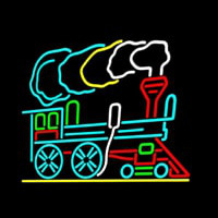 Train Logo Neontábla