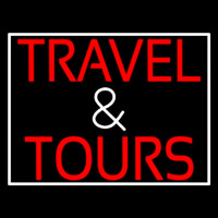 Travel And Tours Neontábla