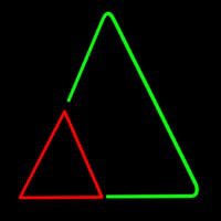 Triangles Neontábla