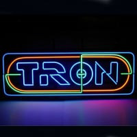 Tron Neontábla Bolt Nyitva