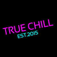 True Chill Est 2015 Neontábla