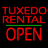 Tu edo Rental Open Green Line Neontábla