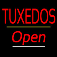 Tu edos Open Yellow Line Neontábla