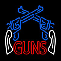 Two Gun Logo Neontábla