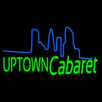 Uptown Cabaret Neontábla