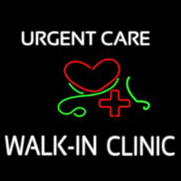 Urgent Care Walk In Clinic Neontábla