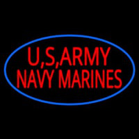 Us Army Navy Marines Neontábla