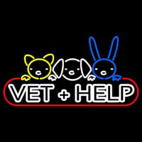 Vet Help Neontábla