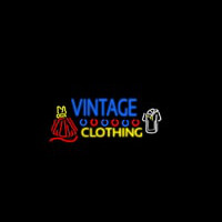 Vintage Clothing Neontábla