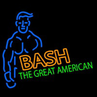 WWE The great American bash Neontábla