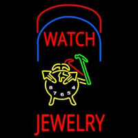 Watch Jewelry Logo Neontábla