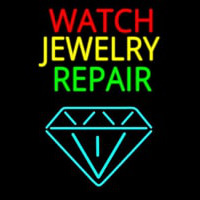 Watch Jewelry Repair With Logo Neontábla