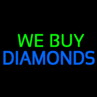 We Buy Diamonds Neontábla