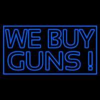 We Buy Guns Neontábla