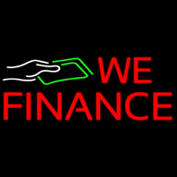 We Fianance Note Logo 1 Neontábla