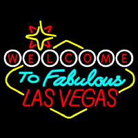 Welcome To Las Vegas Neontábla