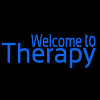 Welcome To Therapy Neontábla