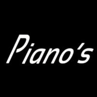 White Pianos Cursive 1 Neontábla