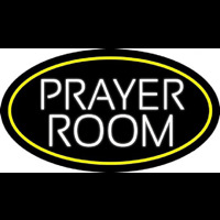 White Prayer Room Neontábla